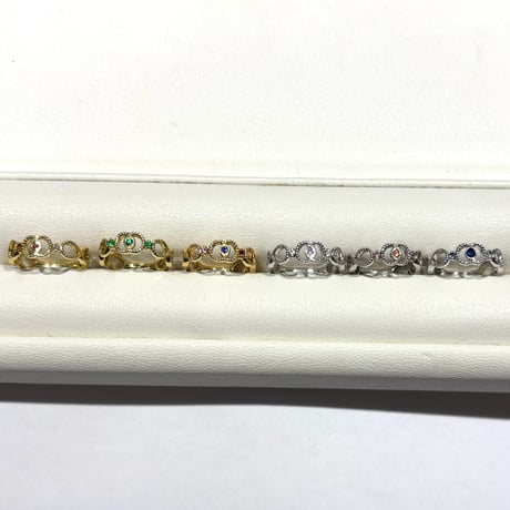 【EVOKE】　ピンキーリング　　『 Select Stones 』