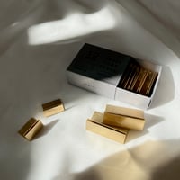 BRASS CARD STAND