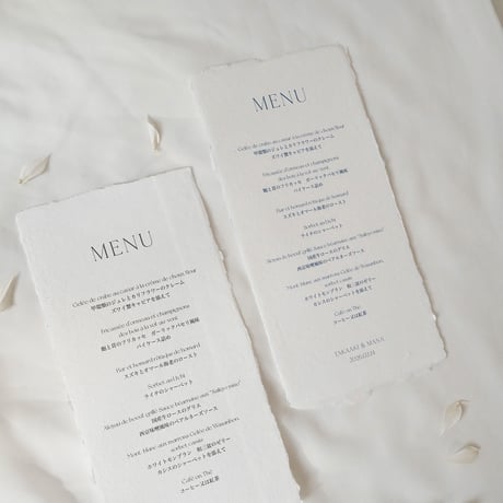 MENU コットン｜Handmade cotton