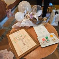 ひのきの紙のwedding tree