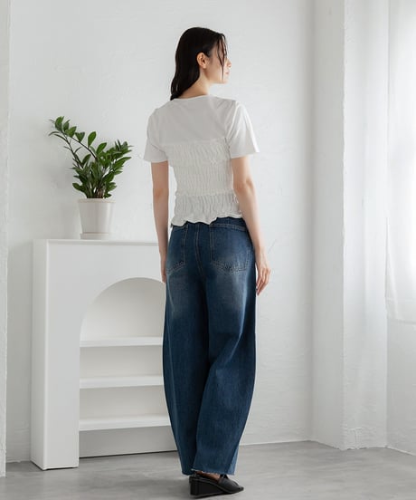 シャーリングロゴTシャツ