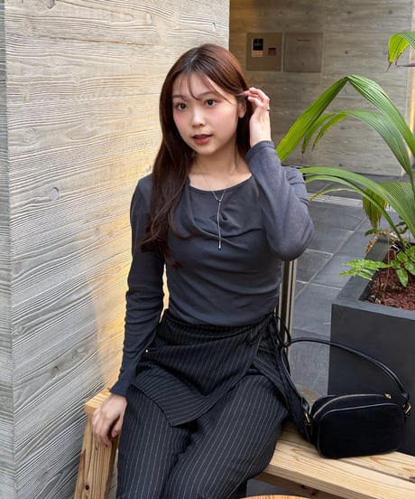 シアーレイヤードトップス