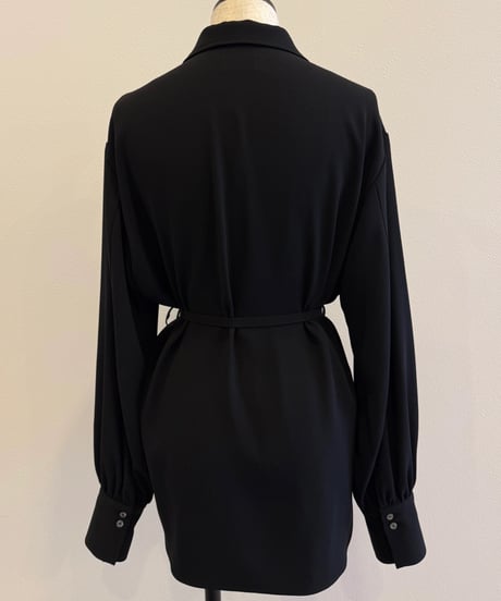 VERA－Wrap Blouse / Black