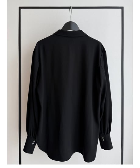 VERA－Wrap Blouse / Black