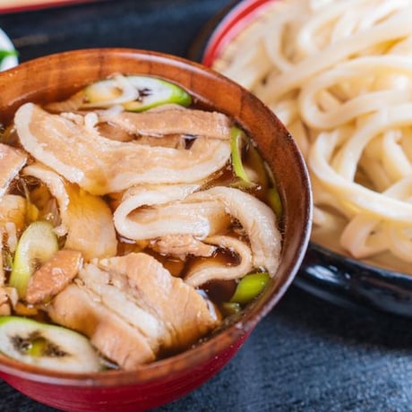 たまやの冷凍うどん4食セット（ファンモンうどん✖️2、肉ネギ汁うどん✖️1、きのこ汁うどん✖️1）