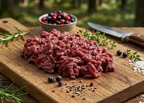 鹿ミンチ肉