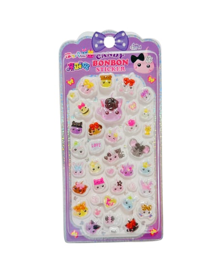 【韓国限定】CANDY BONBON STICKER ほっぺちゃん 4種類