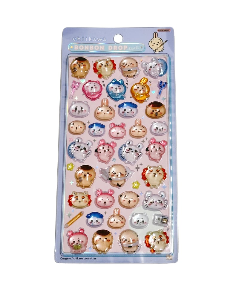 国内正規品】ボンボンドロップシール ちいかわ 8種類 | KOREA STICKER