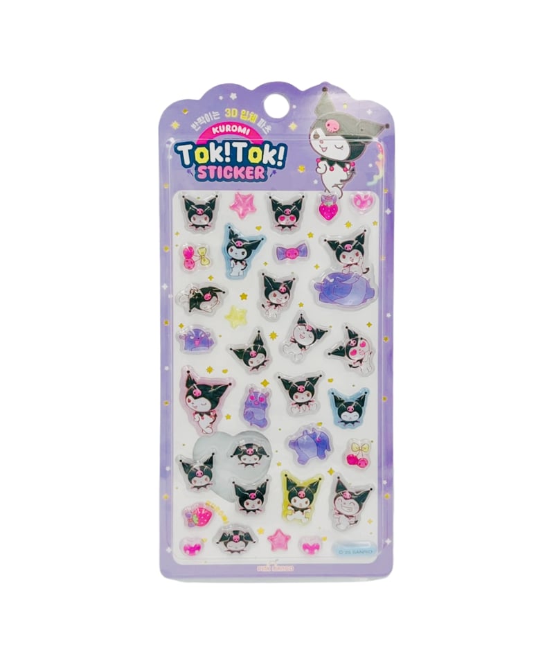 韓国限定】Tok!Tok!STICKER サンリオ 5種類 | KOREA STICKER