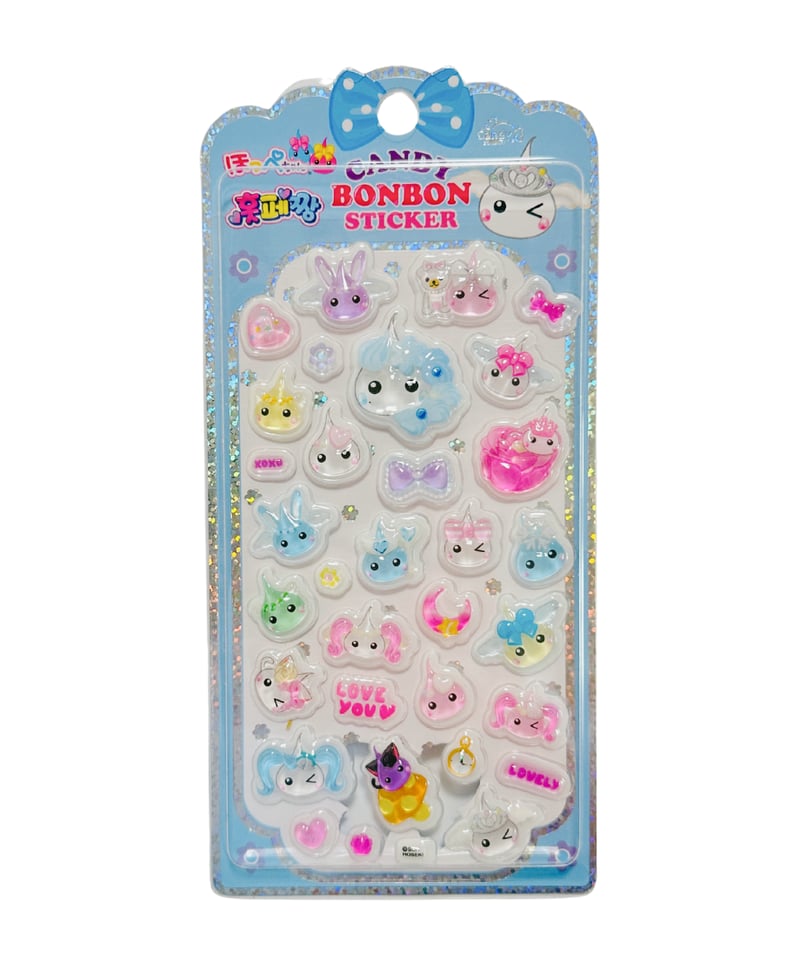 韓国限定】CANDY BONBON STICKER ほっぺちゃん 4種類 | KOREA S