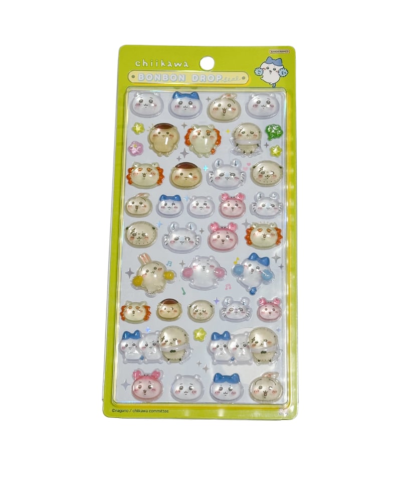 国内正規品】ボンボンドロップシール ちいかわ 8種類 | KOREA STICKER