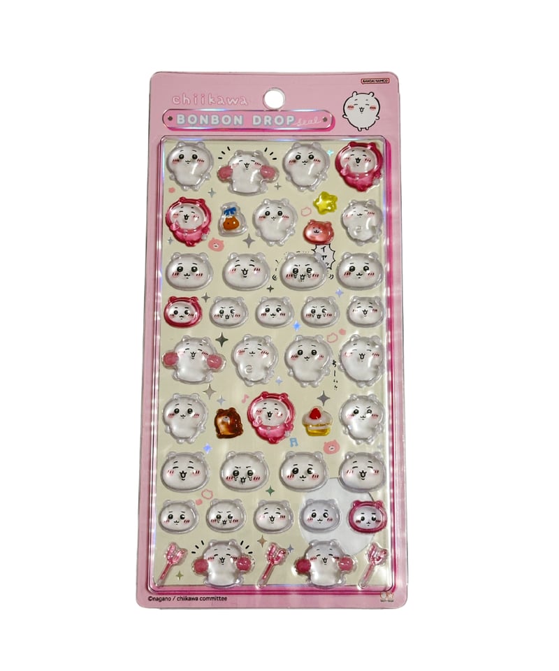 国内正規品】ボンボンドロップシール ちいかわ 8種類 | KOREA STICKER