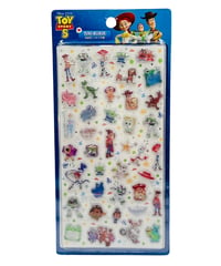 【韓国限定】3D TINI BUBLE STICKER トイストーリー アナログvsデジタル