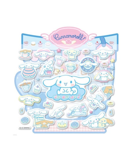 【韓国限定】マシュマロシール サンリオ 6種類