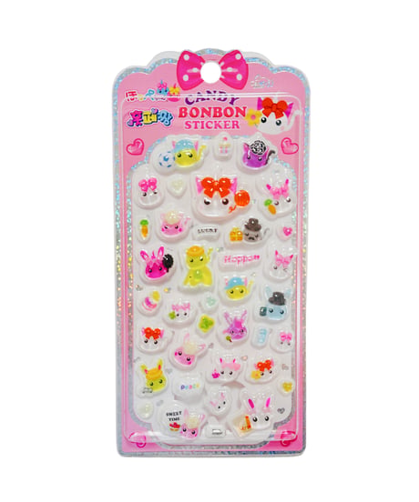 【韓国限定】CANDY BONBON STICKER ほっぺちゃん 4種類
