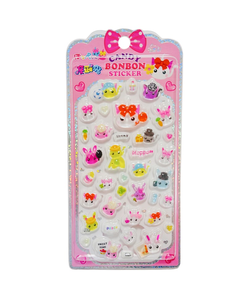 韓国限定】CANDY BONBON STICKER ほっぺちゃん 4種類 | KOREA S