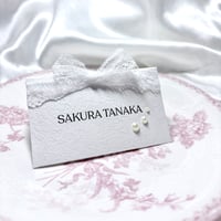 ribbon lace Place card