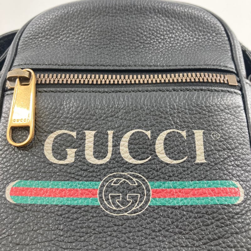 GUCCI / グッチ 【ユニセックス】ヴィンテージロゴプリント ショルダー