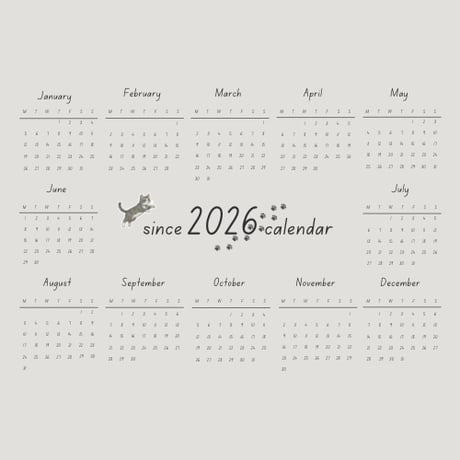 味のカレンダー　2026年 2026年カレンダー | STORES