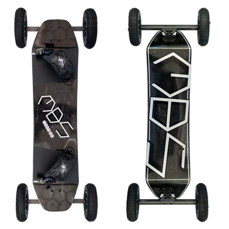 受注販売MBS Comp 95 Mountainboard - Silver Hex -