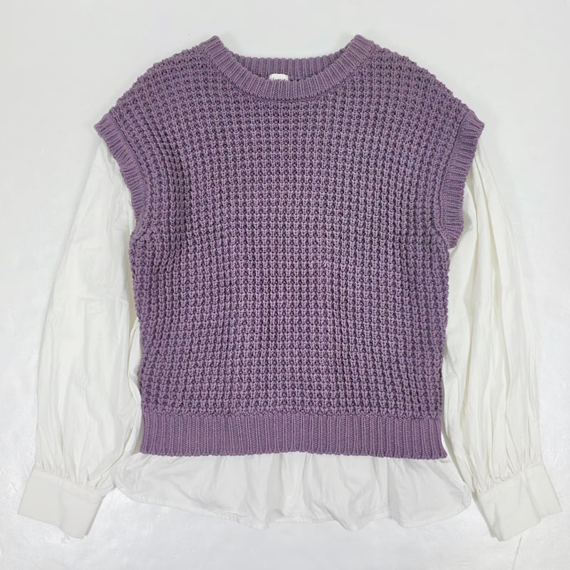 Ungrid バックレースアップニット | 藍 used select shop