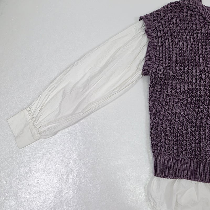 Ungrid バックレースアップニット | 藍 used select shop