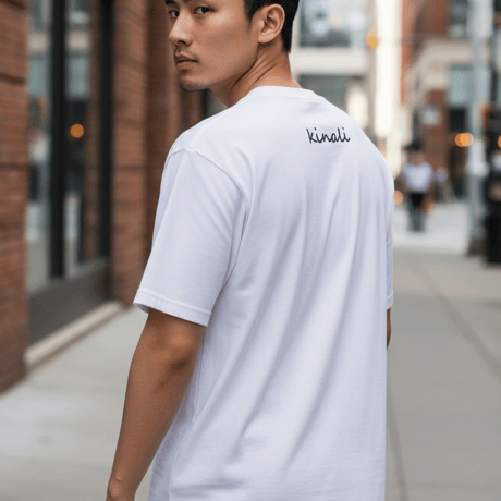 kinali 白Tシャツ(群青)