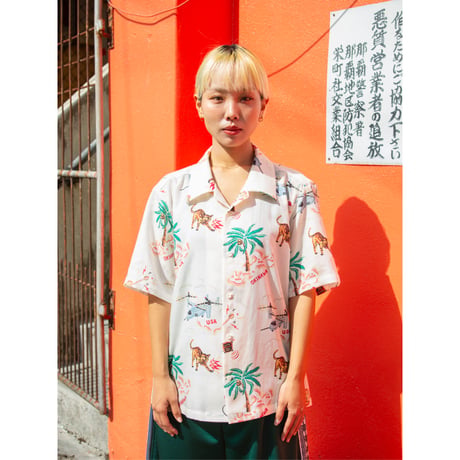 Okinawa map White