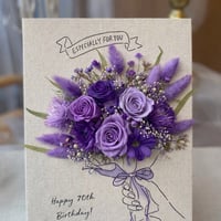 70歳「古希」お祝いフラワーギフト