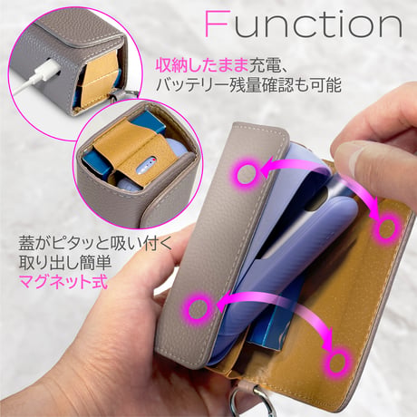 SOAREM アイコス ケース 【 イルマｉ / イルマ 】IQOS ILUMA レザー調