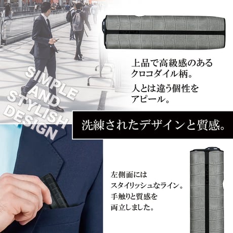 SOAREM アイコス ケース カバー 【 イルマｉワン / イルマワン 】IQOS ILUMA ONE クロコ柄