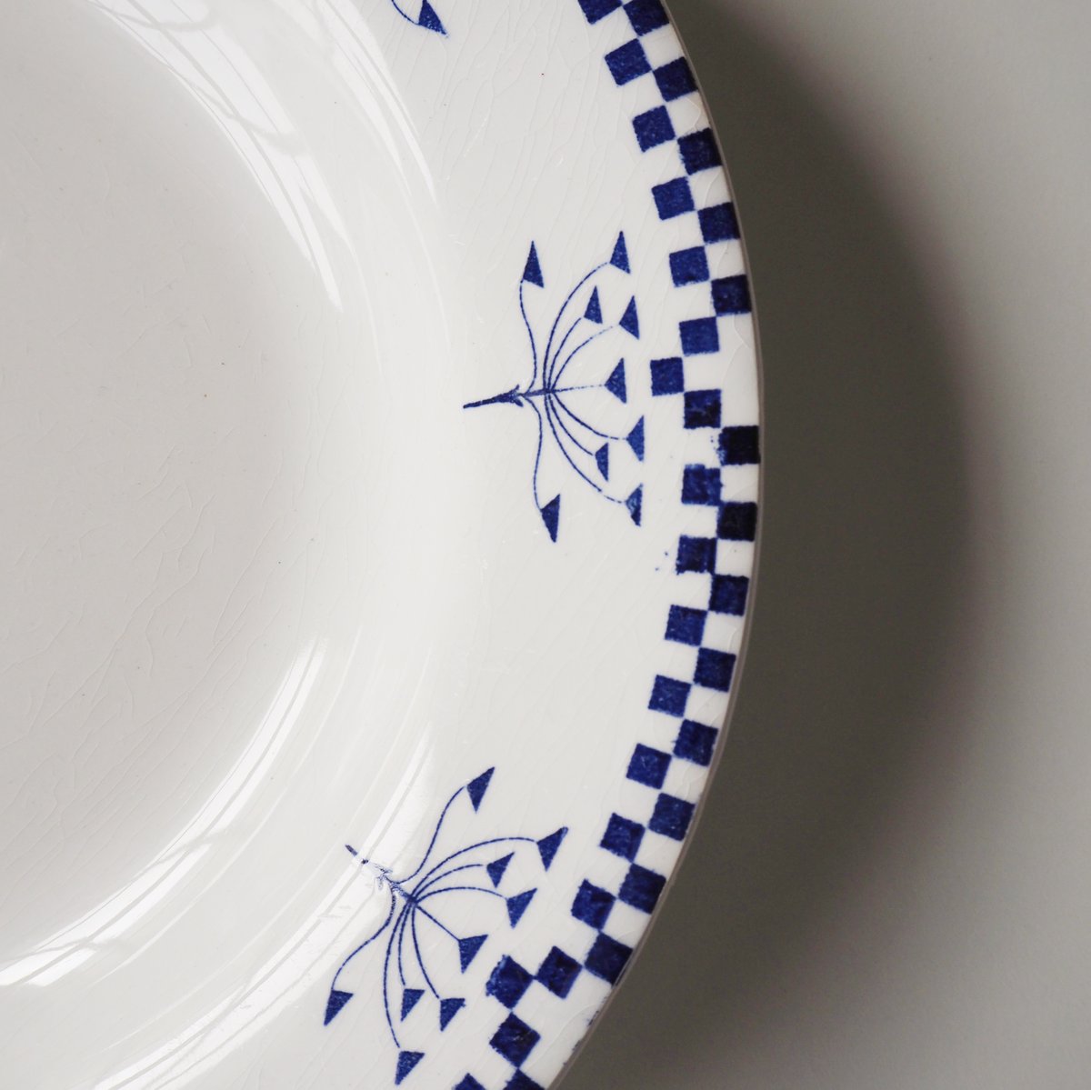 1900s Creil et Montereu Damier_2 | Lemacan