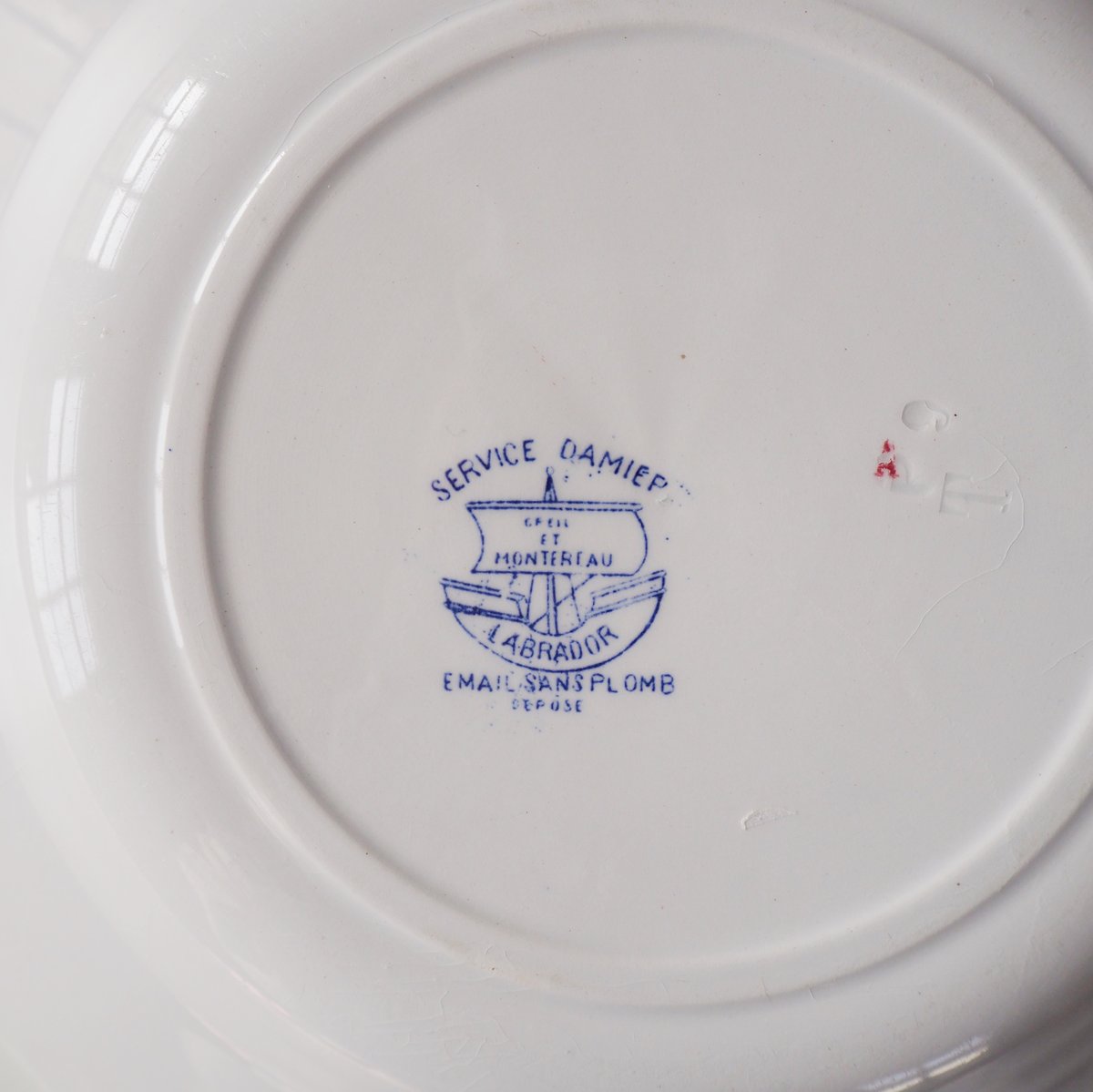 1900s Creil et Montereu Damier_2 | Lemacan