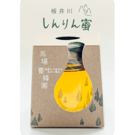【馬場養蜂園】｜板井川 - ITAIGAWA｜しんりん蜜（150g）