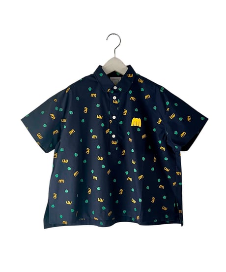 M&SB PATTERNED PULLOVER SHIRT