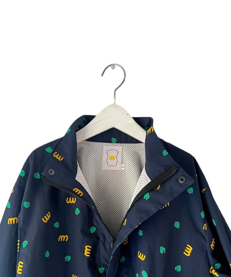 M&SB PATTERNED ZIP BLOUSON