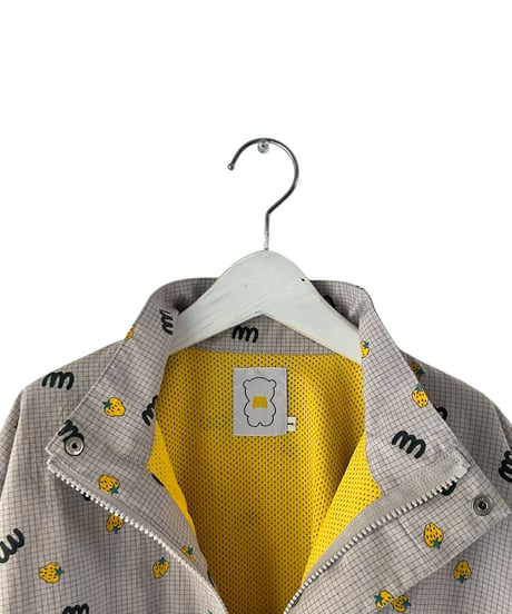 M&SB PATTERNED ZIP BLOUSON