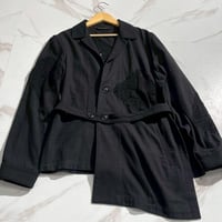 Y's 20SS jacket Cutwork Switching 1