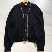 Jean Paul Gaultier cardigan chain Alpaca