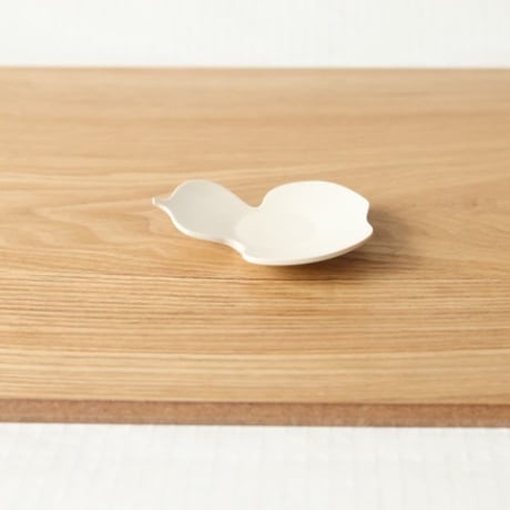 中国茶器 茶托 瓢箪型 小皿 陶器 茶器　新品未使用品　ｒ-51