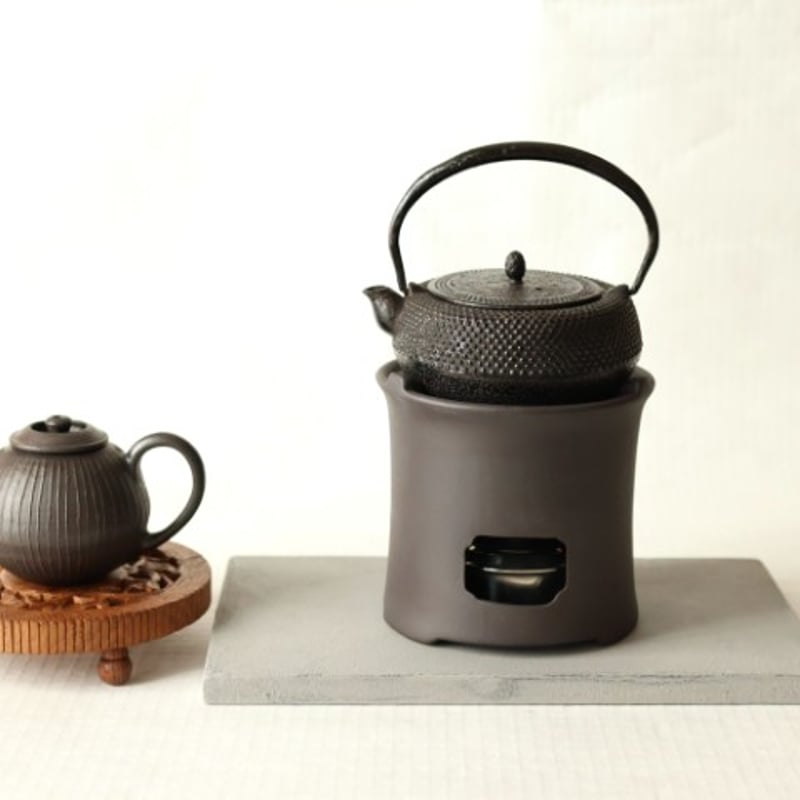 中国茶 炉 アルコールランプ セット 茶炉 茶道具 煎茶 新品 r-95