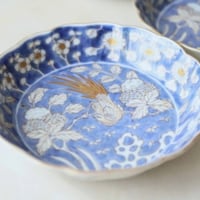 古伊万里　金採　花鳥文　江戸後期　o-99