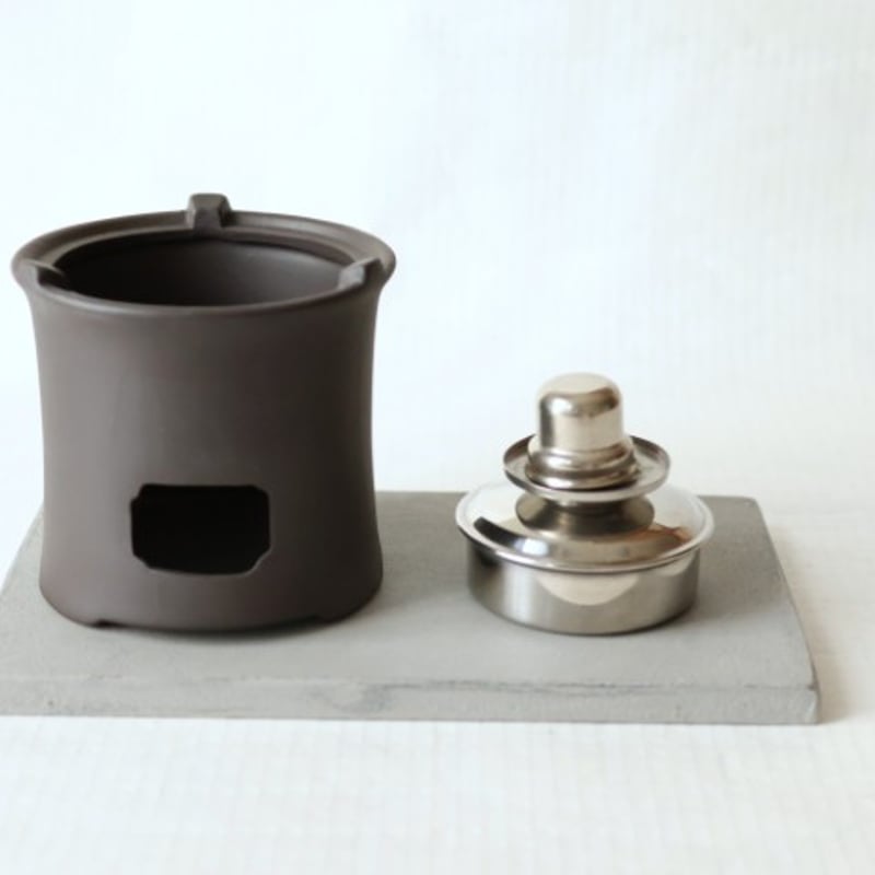 中国茶 炉 アルコールランプ セット 茶炉 茶道具 煎茶 新品 r-95