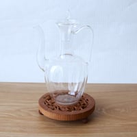 中国茶器　耐熱ガラス ティーポット 500ml　新品未使用品　ｔ-50