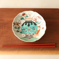 古伊万里 宝壺童子文 5寸皿｜江戸後期｜o-104