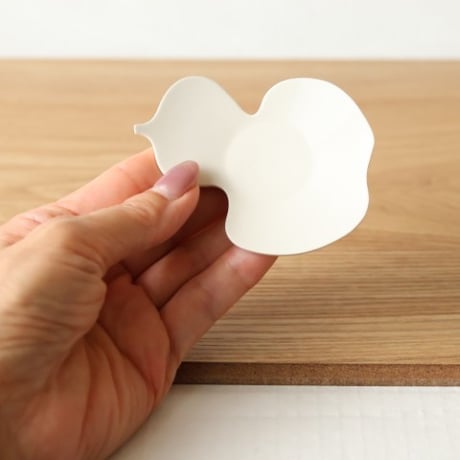 中国茶器 茶托 瓢箪型 小皿 陶器 茶器　新品未使用品　ｒ-51