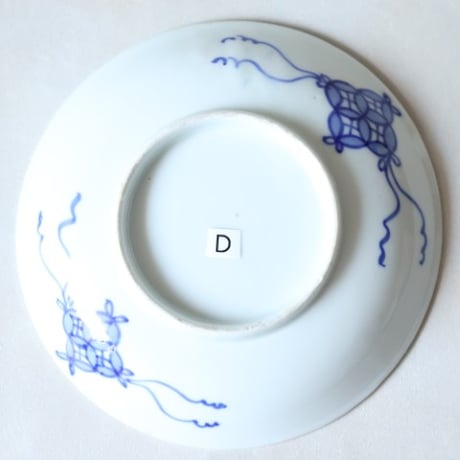伊万里焼 鍋島風絵付 宝尽文 中皿 大正期 アンティーク A~F　o-6