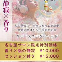 名古屋🌸3回集中チケットリバースエナジーヘッド