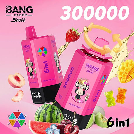 Bang Leader Stoll 300K/0mg(ゼロニコチン)