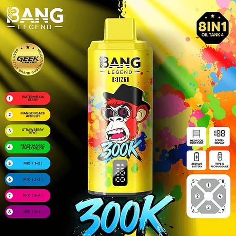 Bang Legend stoll 300000/0mg(ゼロニコチン)